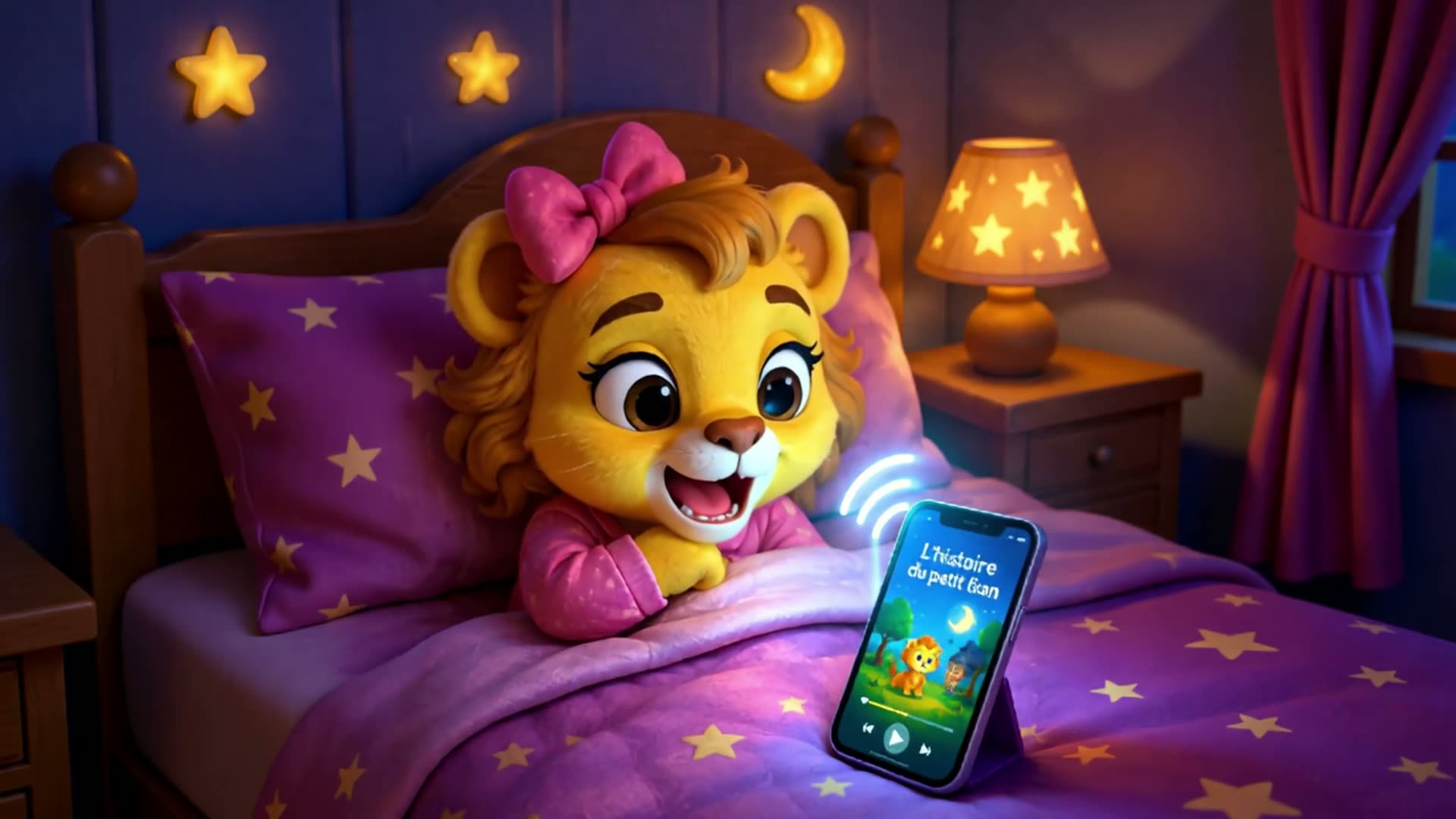 Luna dans l'univers des histoires