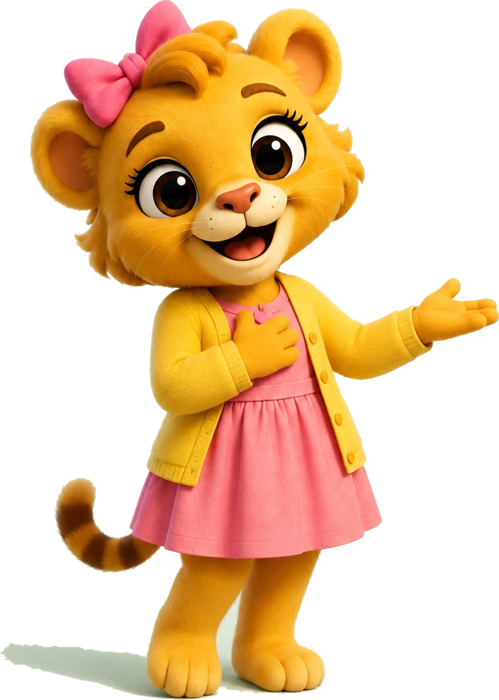 Luna, la petite lionne de Luna Kids