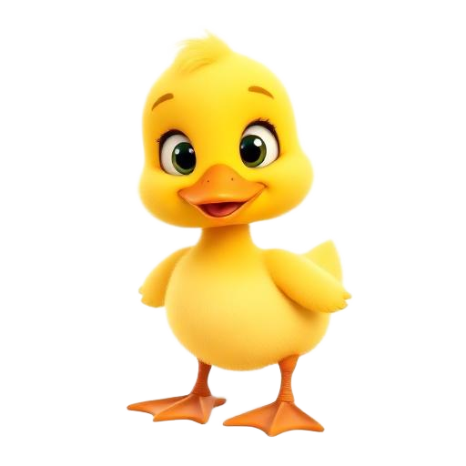 Illustration 3D de Le canard