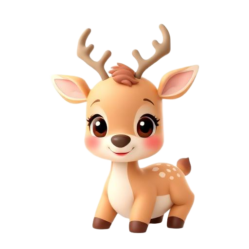 Illustration 3D de Le cerf