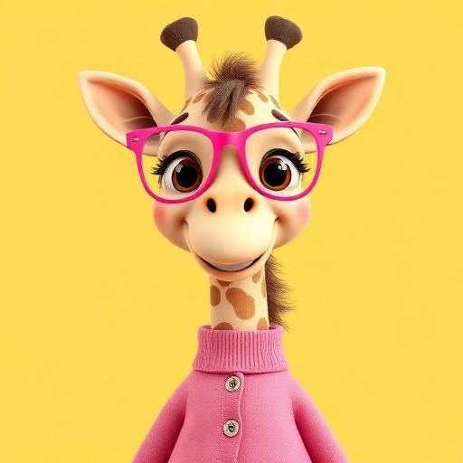 Mme Girafe, La maîtresse de l'école