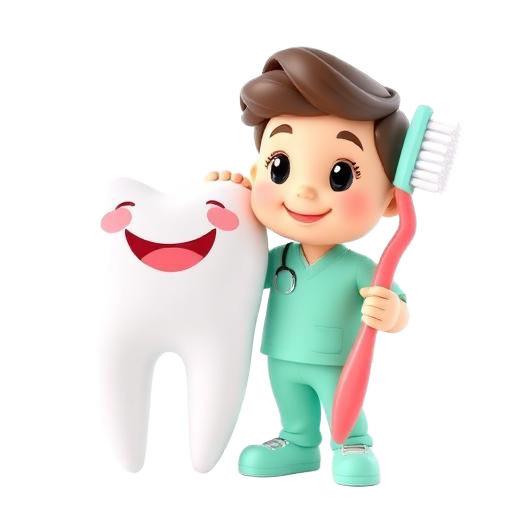 Illustration 3D de le dentiste