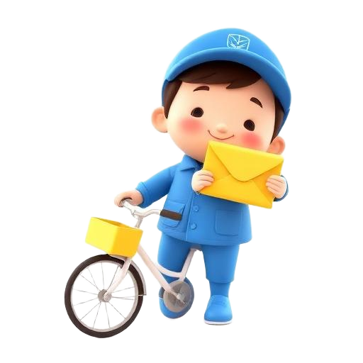 Illustration 3D de le facteur