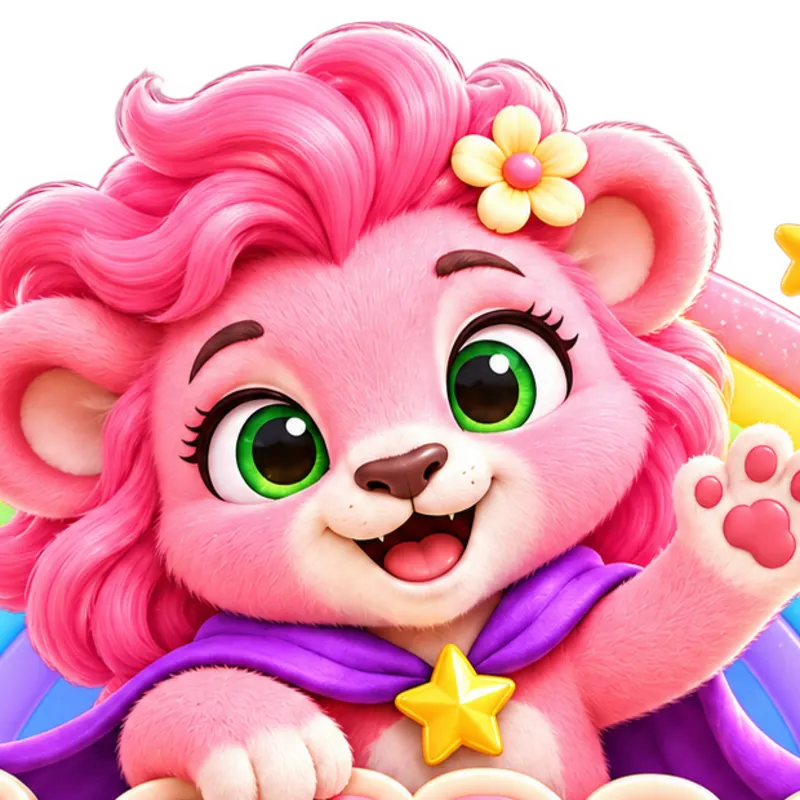 Luna, le lion gardien de Luna Kids