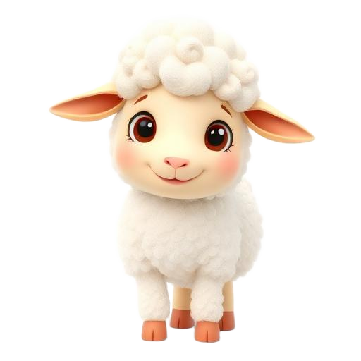 Illustration 3D de Le mouton