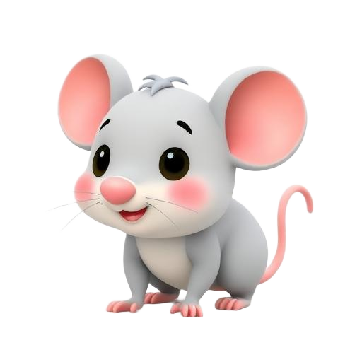 Illustration 3D de La souris
