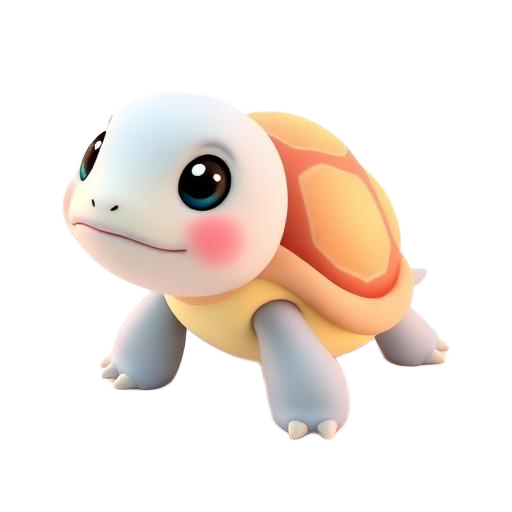 Illustration 3D de La tortue de mer
